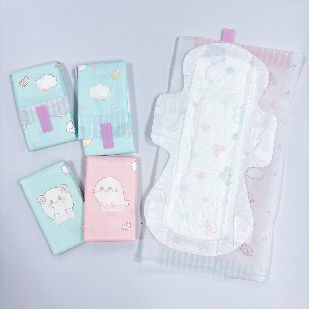 Portable Pack sanitary napkins sanitary pads