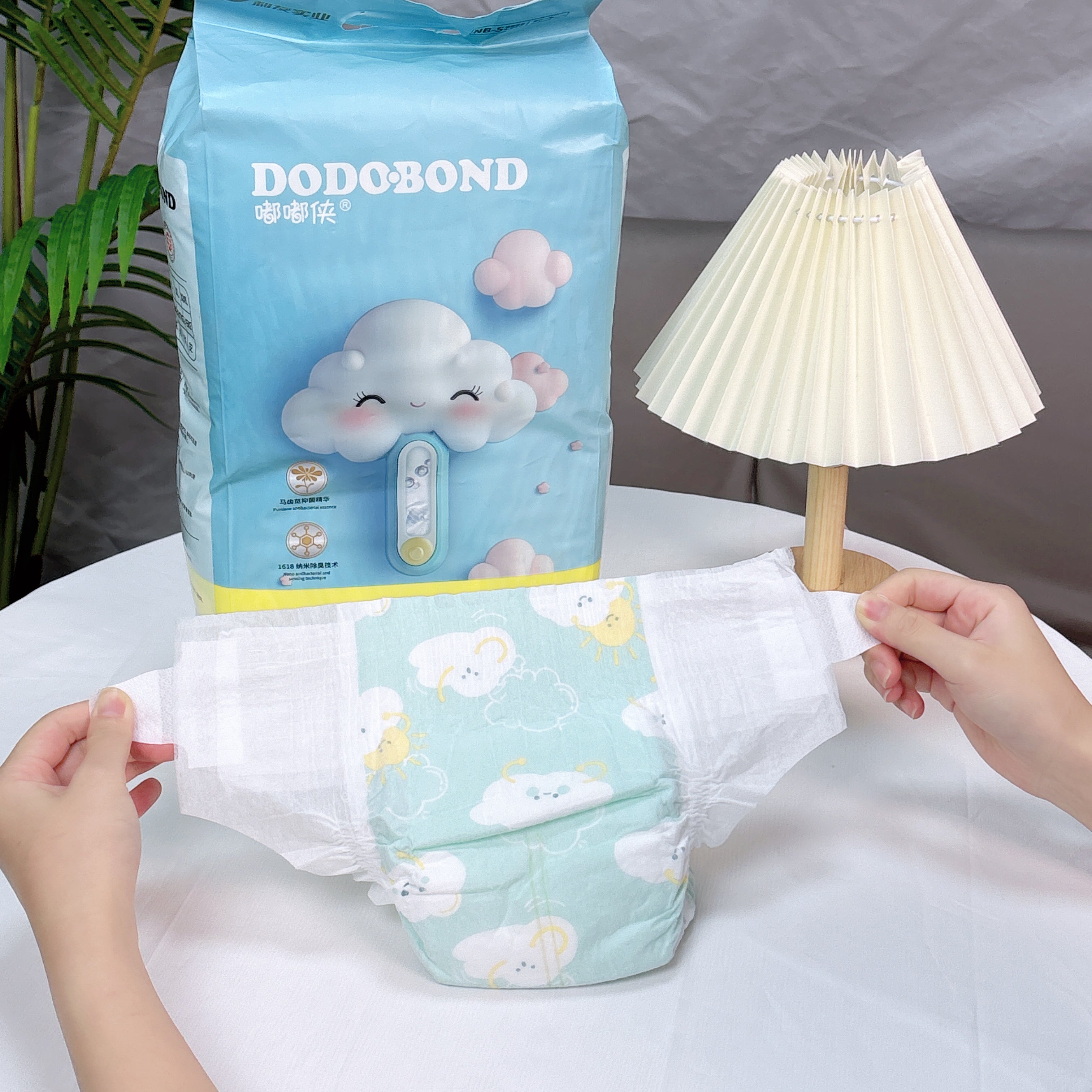 Pañal de bebé de alta calidad súper absorbente