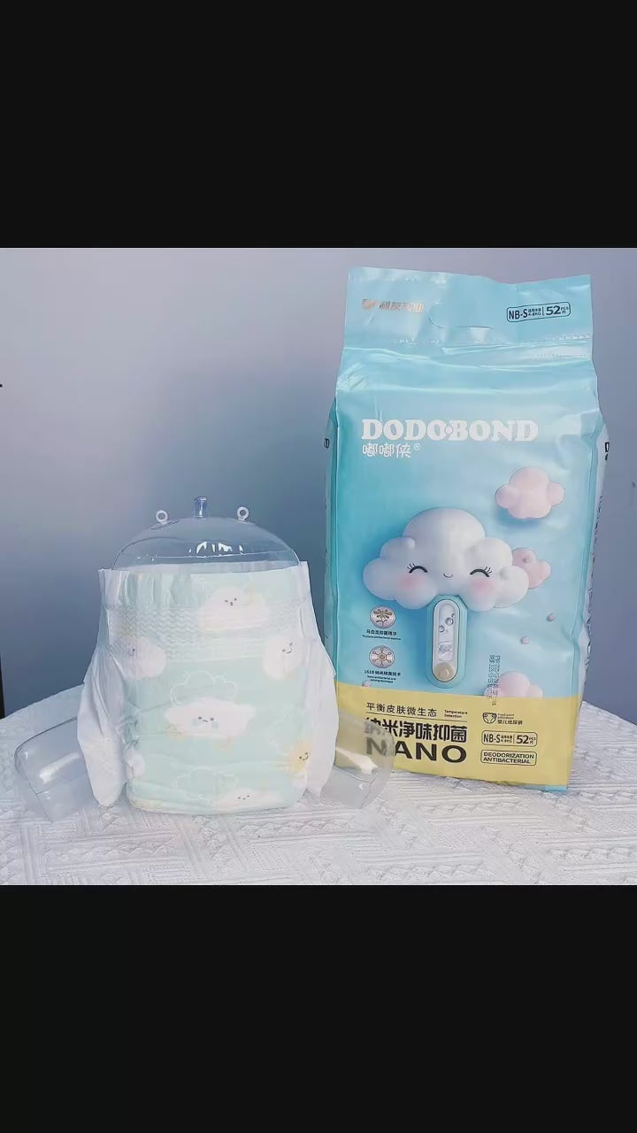 Pañal de bebé de alta calidad súper absorbente